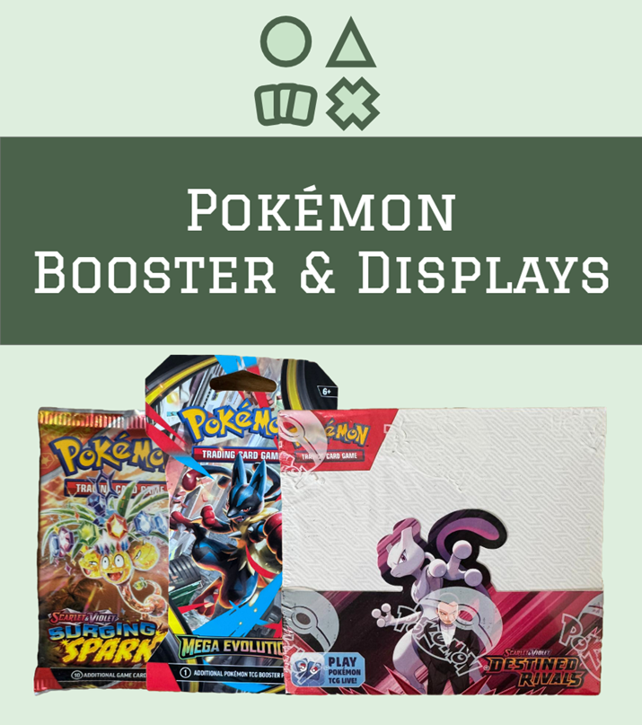 Pokemon Booster & Displays – GameShop-Twins
