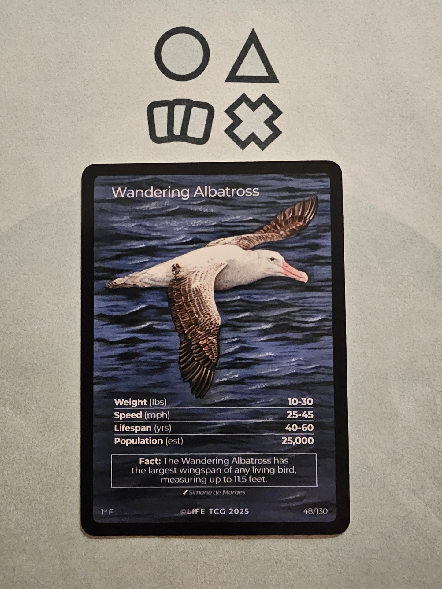 Life TCG Wandering Albatross Full Art - NM (48 Birds - POP 25.000)
