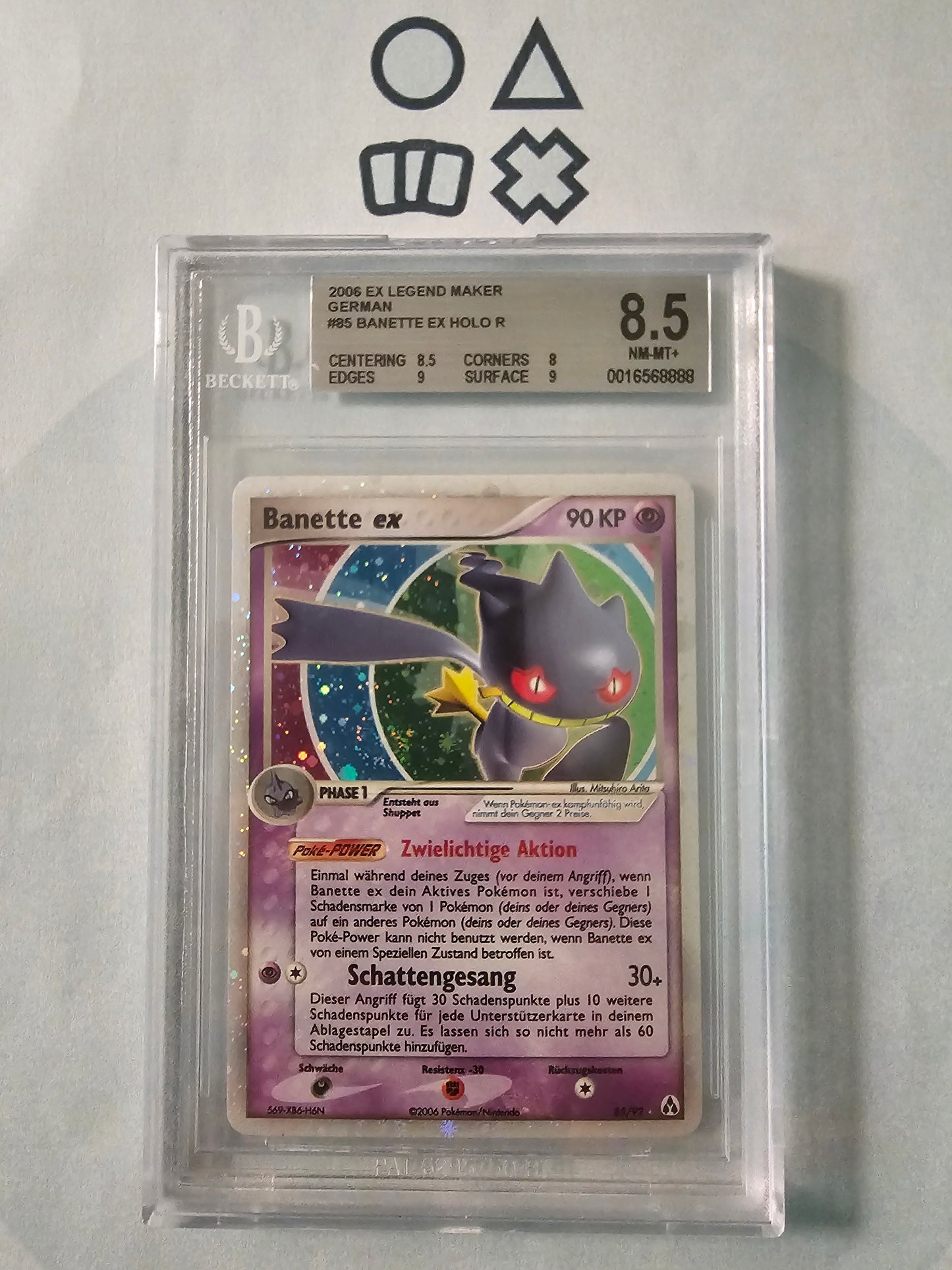Banette EX - BGS 8.5 (LM85 EX Legend Maker)