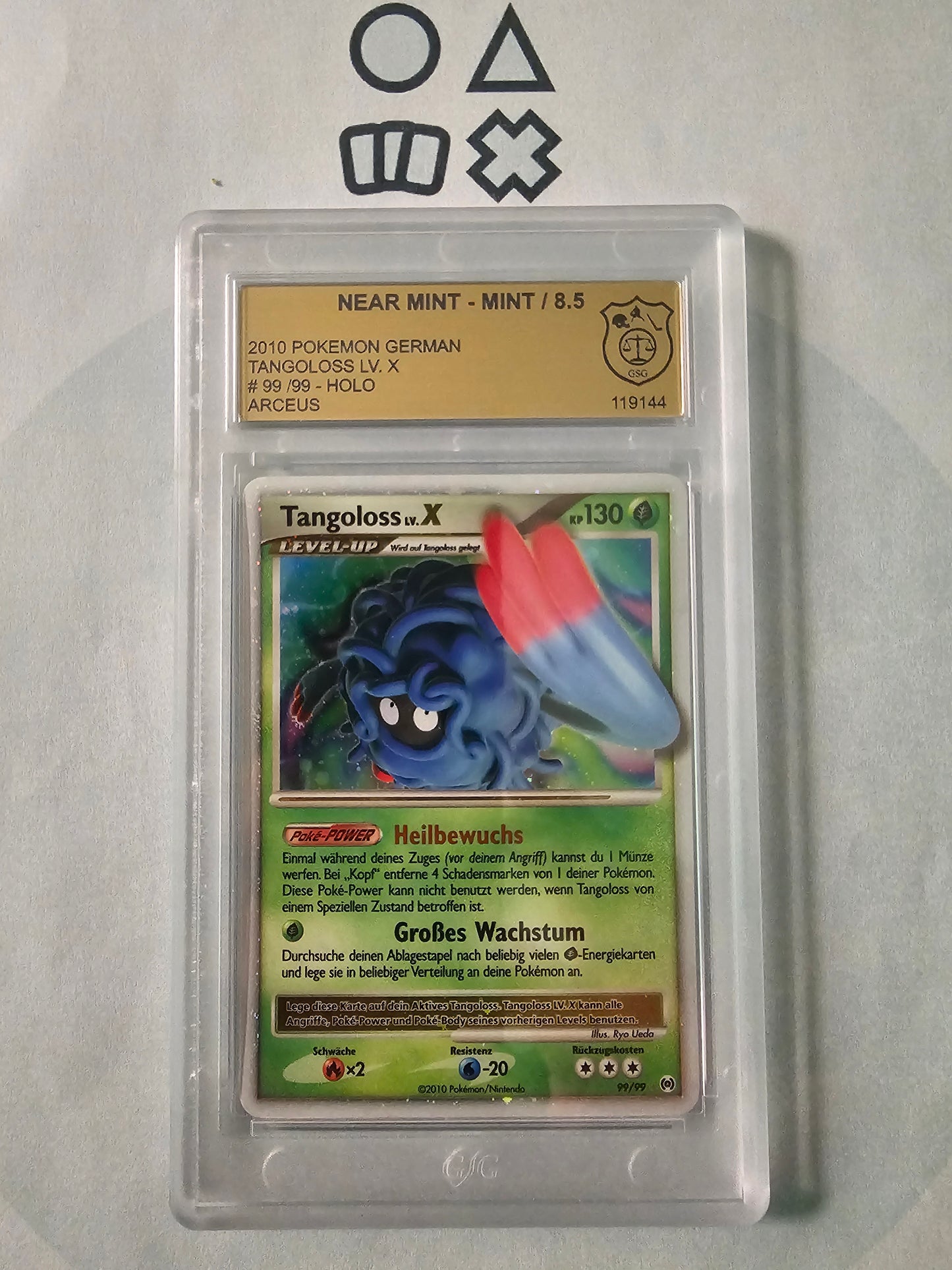 Tangoloss LV.X - GSG 8.5 (AR99 Platinum Arceus)