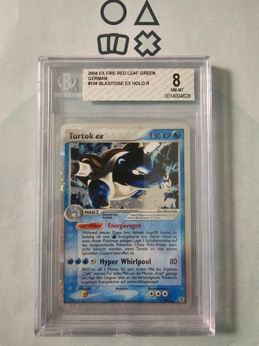 Turtok EX - BGS 8 (FL104 EX Firered & Leafgreen)