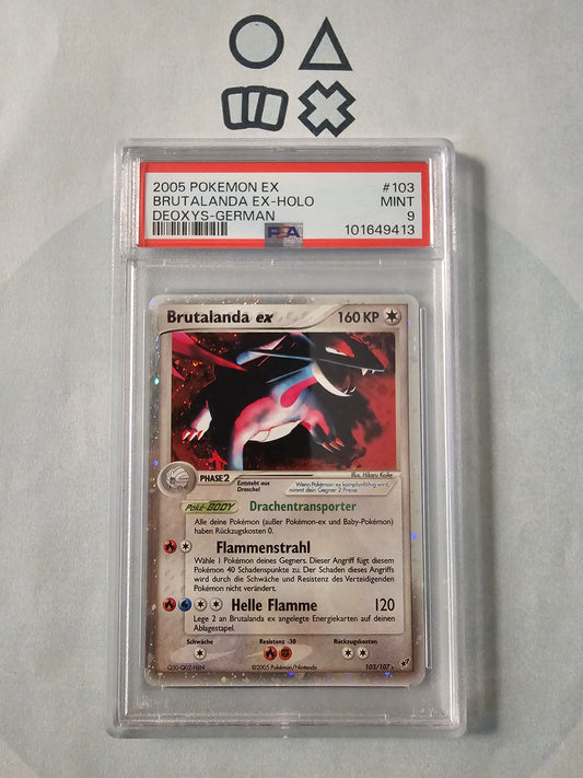 Brutalanda EX - PSA 9 (DX103 EX Deoxys)