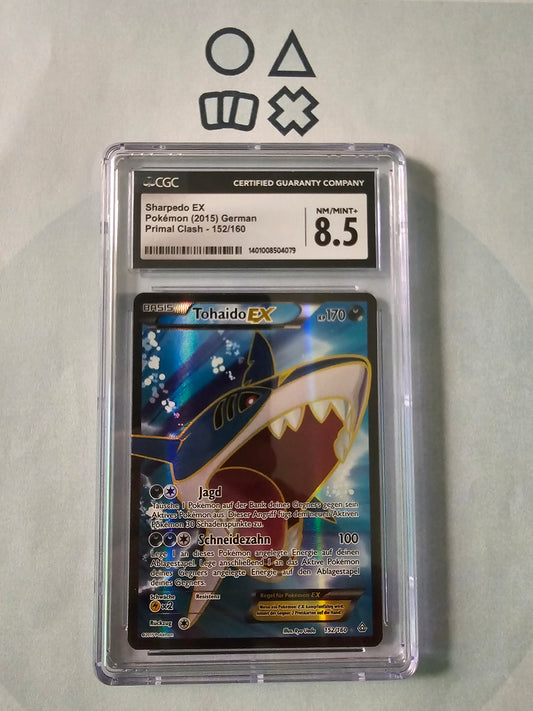 Tohaido EX- CGC 8.5 (PRC152 XY Primal Clash) - deutsch