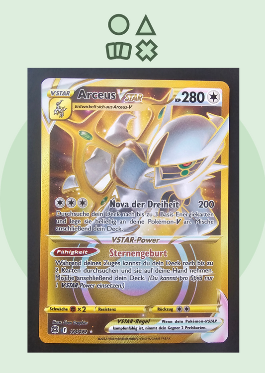 Arceus VSTAR - NM (BRS184 SWSH Brilliant Stars)