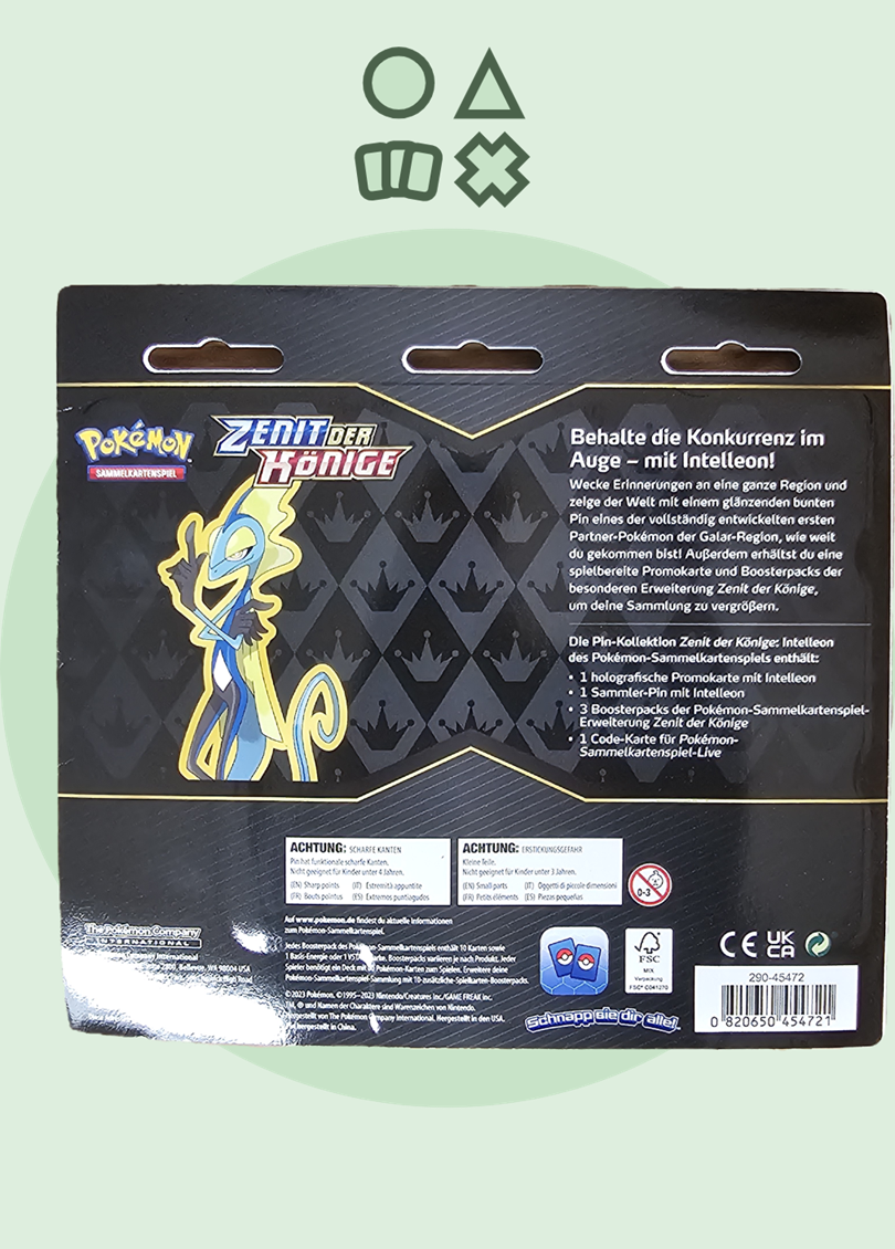 Pokémon Schwert & Schild Zenit der Könige Pin-Kollektion - deutsch