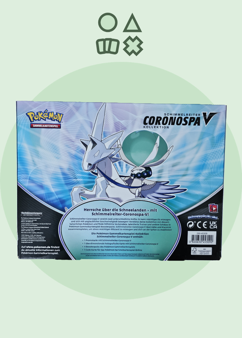 Pokémon Schimmelreiter-Coronospa V Kollektion - deutsch