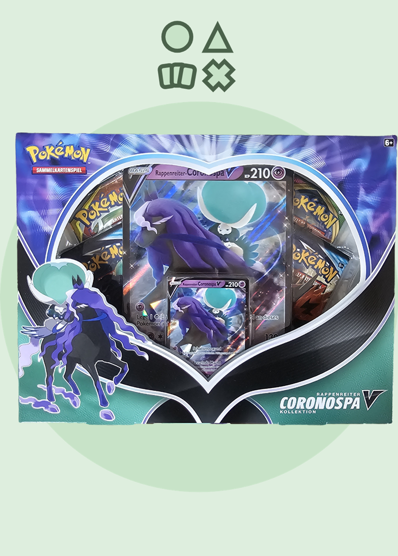 Pokémon Rappenreiter-Coronospa V Kollektion - deutsch