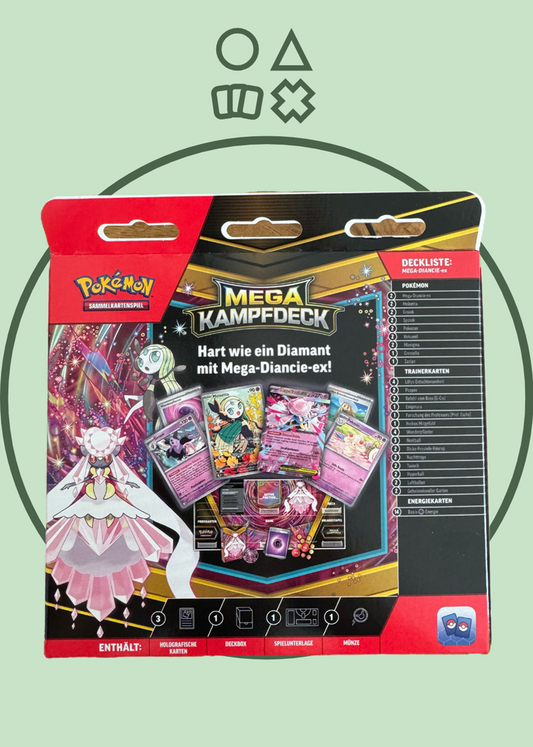 Pokèmon Mega Kampfdeck Mega Diancie ex - deutsch