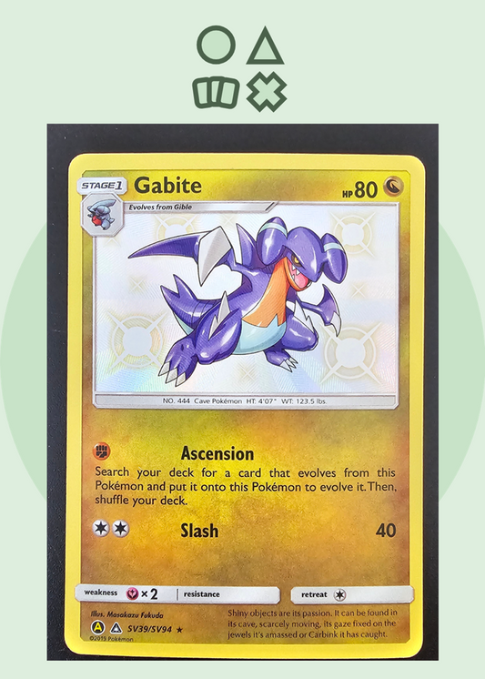 Gabite - NM (HIF SV39 Sun &amp; Moon Hidden Fates)
