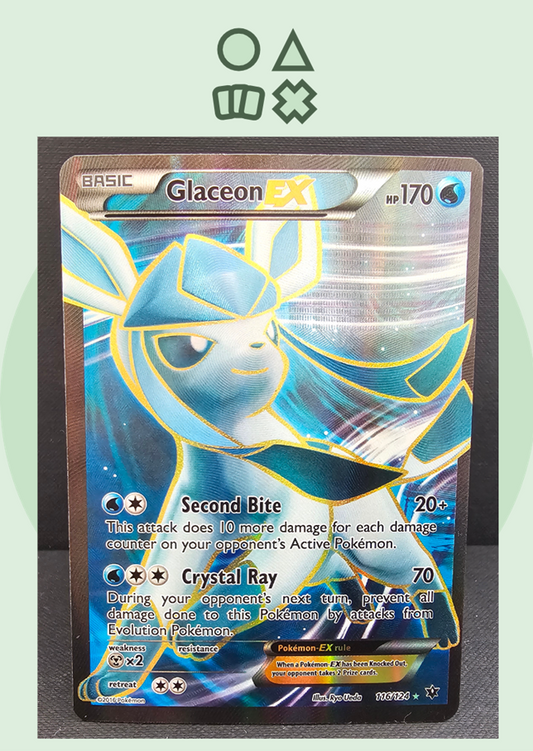 Glaceon EX - NM (FCO116 XY Fates Collide)