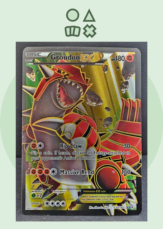 Groudon EX - NM (PRC150 XY Primal Clash)