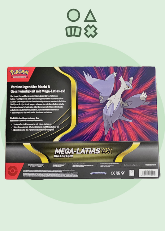 Pokémon Mega-Latias ex Kollektion - deutsch