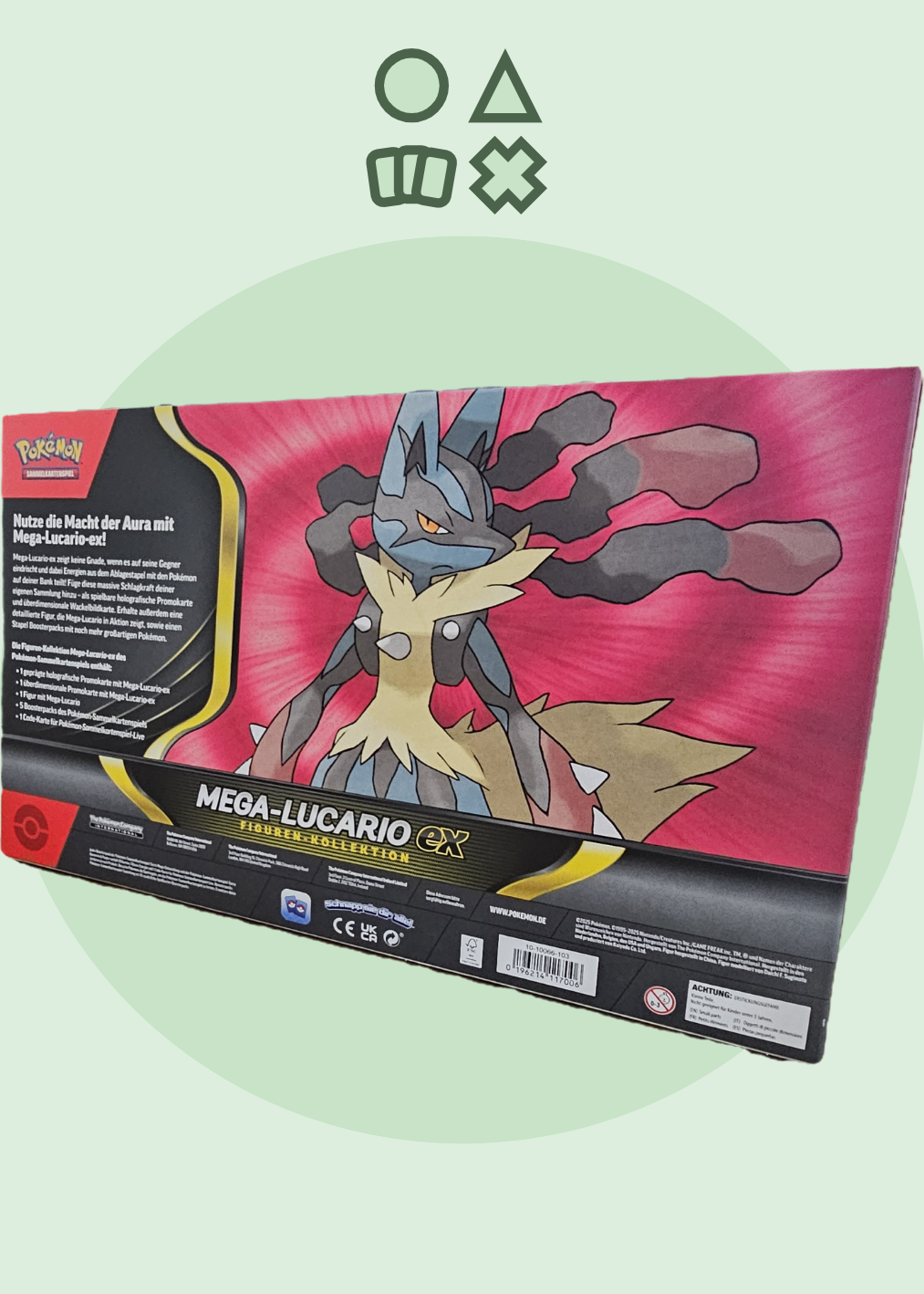 Pokémon Mega-Lucario ex Figuren-Kollektion - deutsch