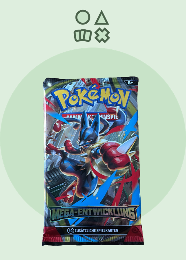 Pokémon Mega Entwicklungen Base Set Booster - deutsch