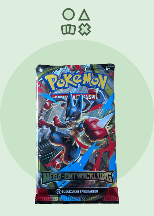 Pokémon Mega Entwicklungen Base Set Booster - deutsch