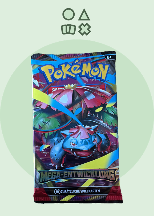 Pokémon Mega Entwicklungen Base Set Booster - deutsch