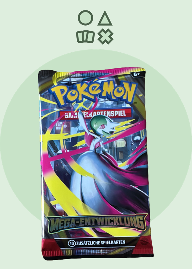 Pokémon Mega Entwicklungen Base Set Booster - deutsch