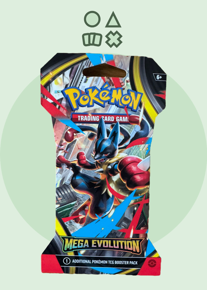 Pokémon Mega Evolution Base Set Sleeved Booster - englisch