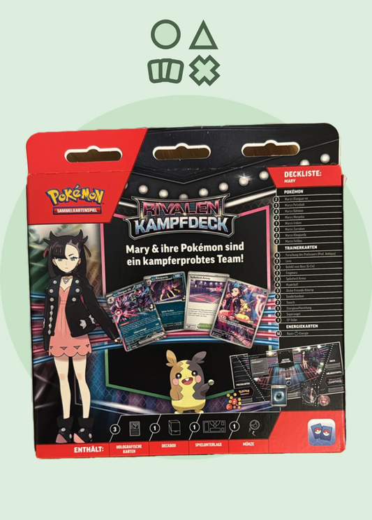 Pokèmon Mary Rivalen Kampfdeck - deutsch