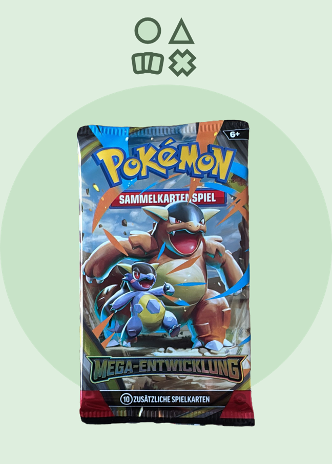 Pokémon Mega Entwicklungen Base Set Booster - deutsch