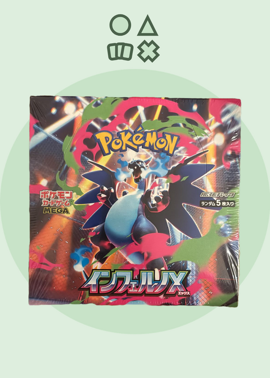 Pokémon Inferno X Booster Display M2 - JP