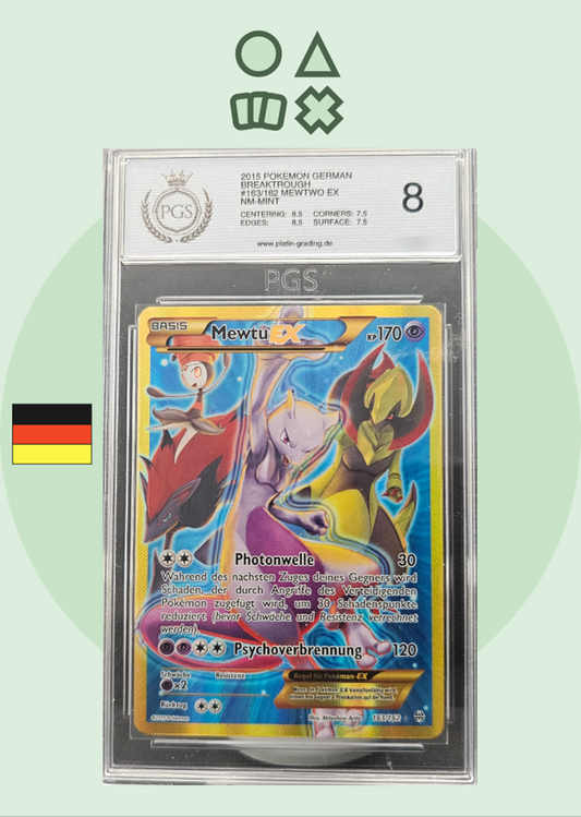 Mewtwo EX - PGS 8 (BKT163 XY Breakthrough)