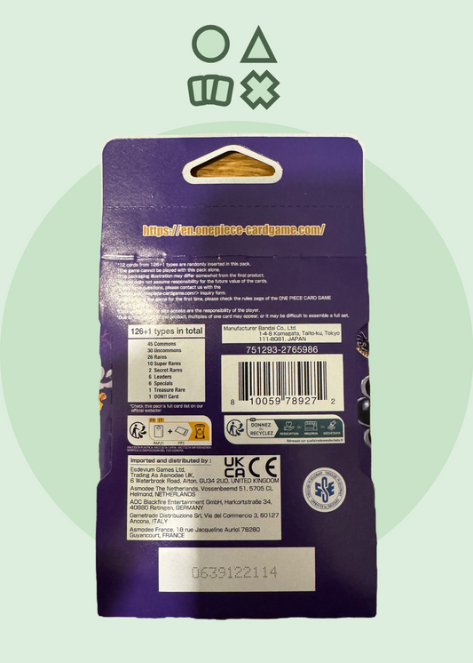 One Piece - Royal Blood (OP10) - Sleeved Booster - englisch