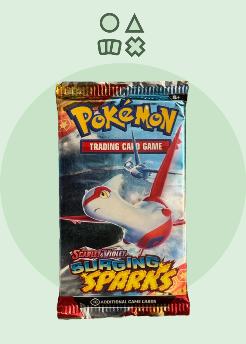 Pokémon Scarlet & Violet Surging Sparks Booster - englisch