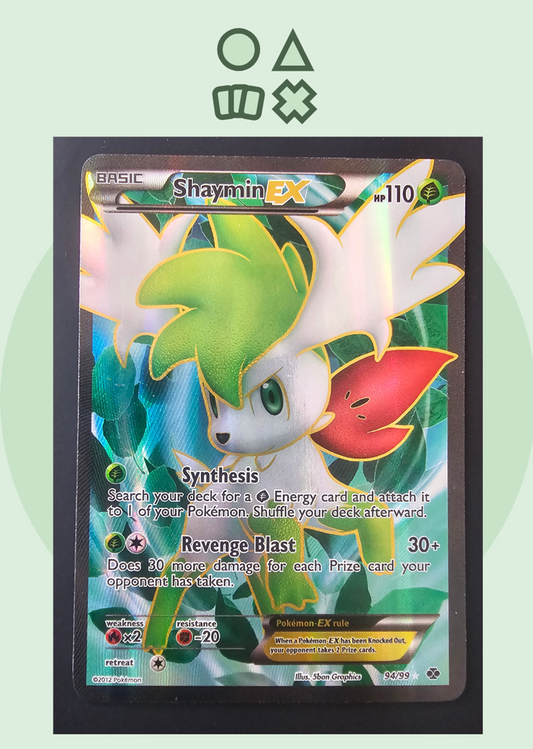 Shaymin EX - NM (NXD94 B&amp;W Next Destinies)
