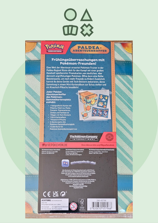 Pokémon Paldea-Abenteuerkoffer - deutsch