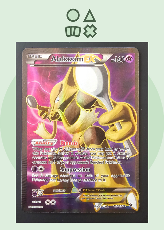 Alakazam EX - NM (FCO117 XY Fates Collide)