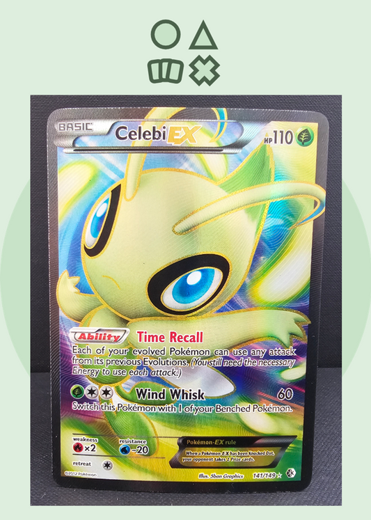 Celebi EX - NM (BCR141 - B&W Boundaries Crossed)