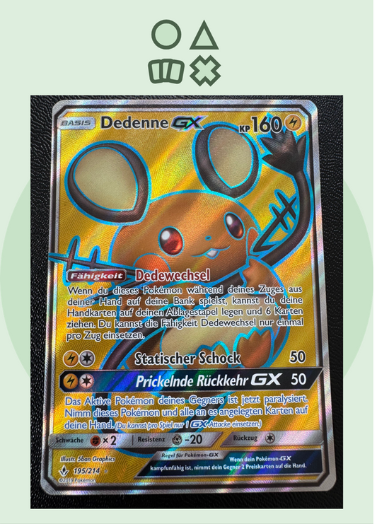 Dedenne GX - NM (UNB195 SM Unbroken Bonds)