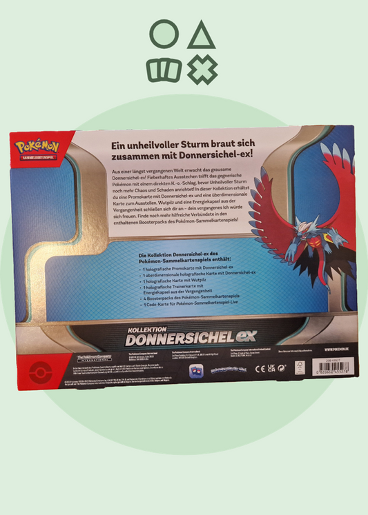 Pokémon Thunder Crescent ex Box - German