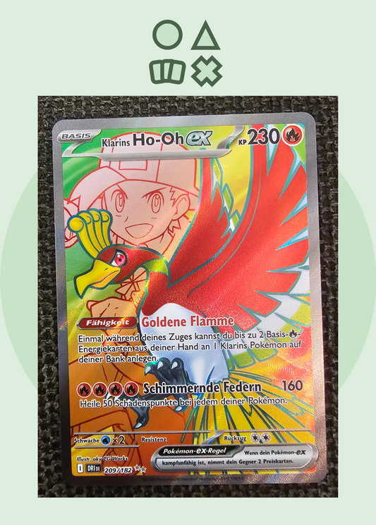 Klarins Ho-Oh EX - NM (DRI209 SV Destined Rivals)