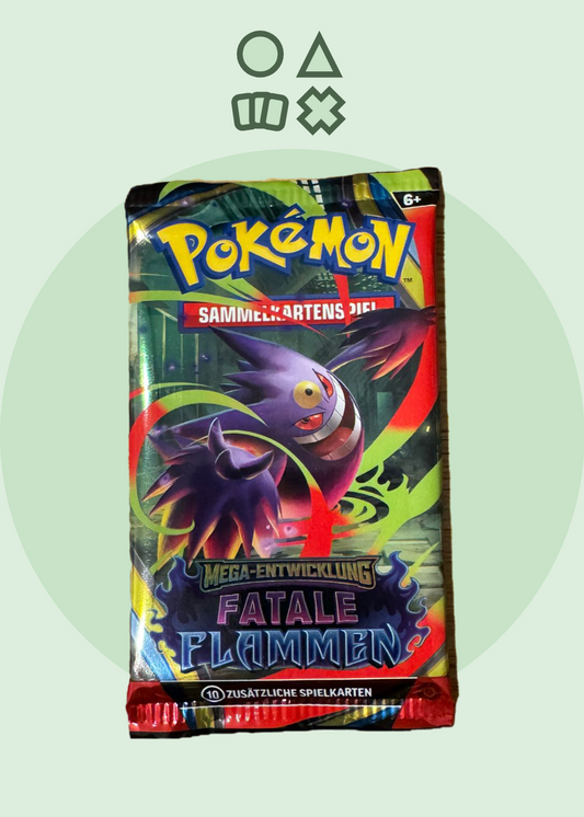 Pokémon Mega Entwicklungen Fatale Flammen Booster - deutsch