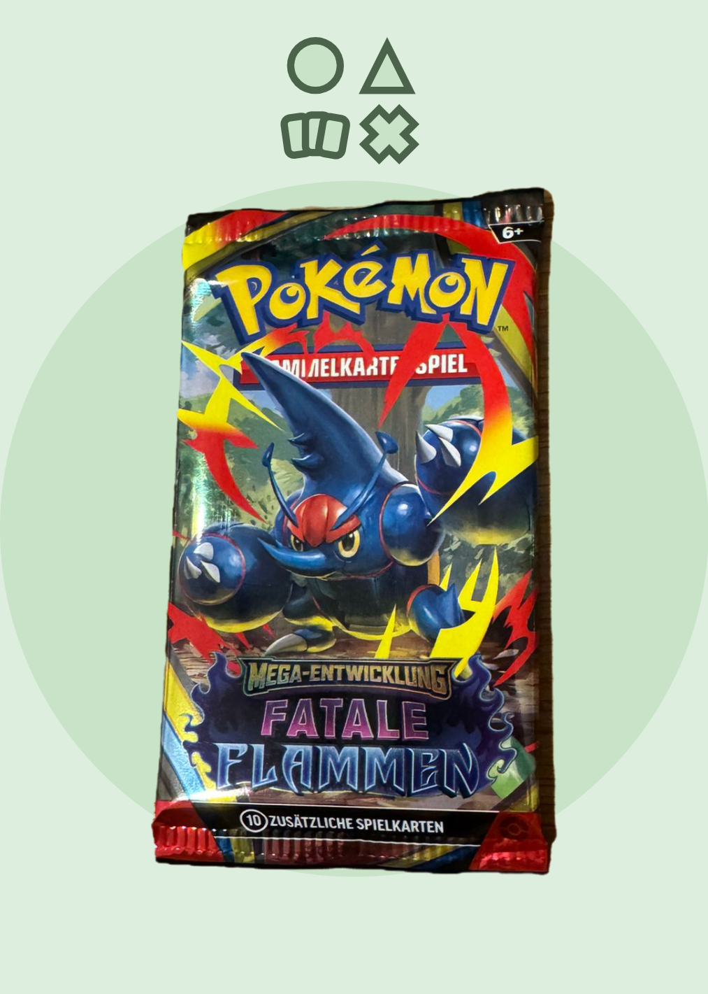 Pokémon Mega Entwicklungen Fatale Flammen Booster - deutsch