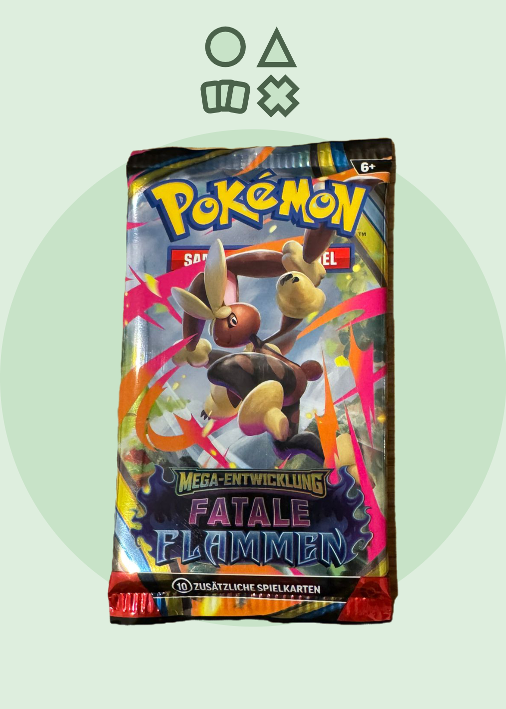 Pokémon Mega Entwicklungen Fatale Flammen Booster - deutsch