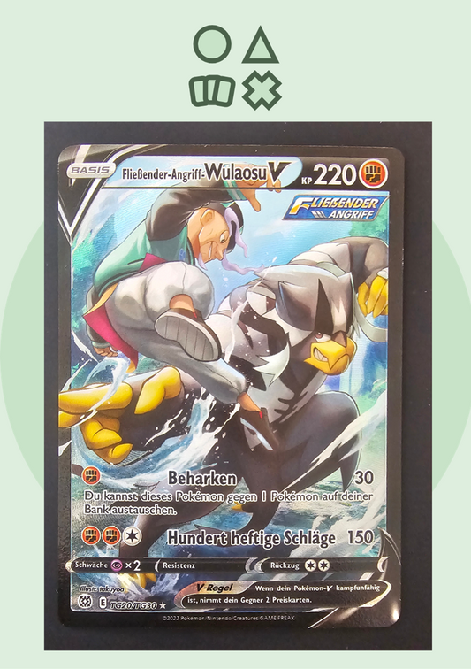 Flowing Attack Wulaosu V - NM (BRS TG20 SWSH Brilliant Stars)