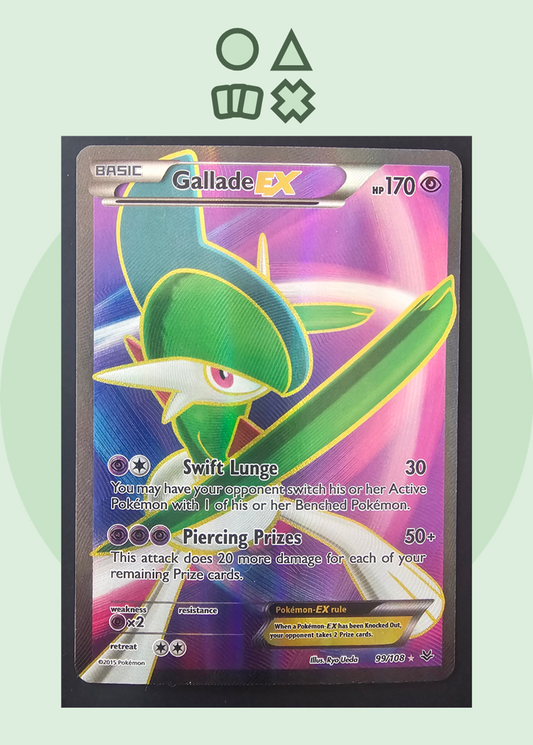 Gallade EX - NM (ROS99 XY Roaring Skies)
