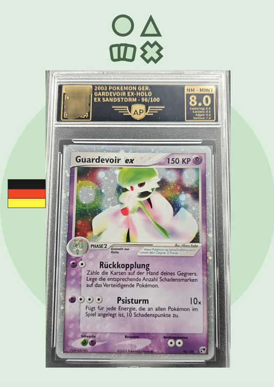 Gardevoir EX - AP Grading 8.0 (SS96 EX Sandstorm)