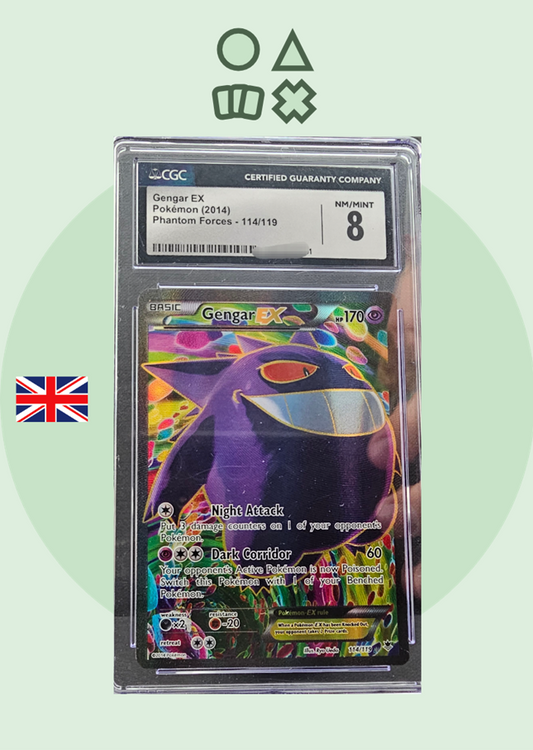 Gengar EX - CGC 8 (PHF114 XY Phantom Forces)