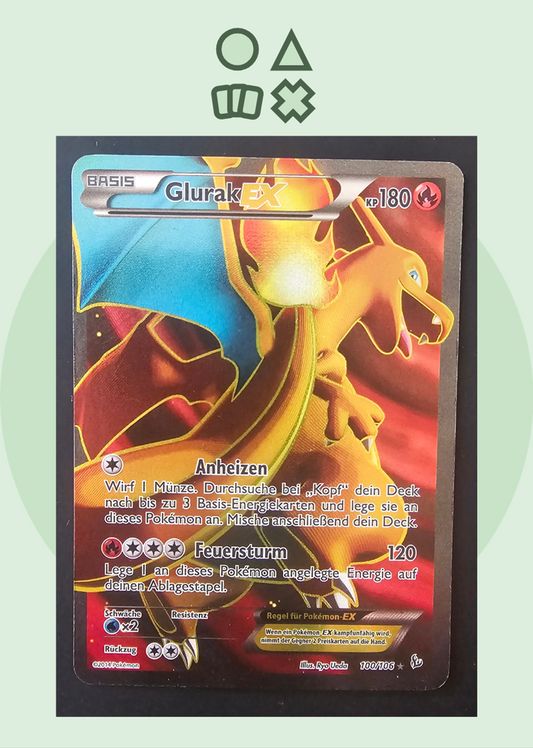 Glurak EX - EXC (FLF100 XY Flashfire)