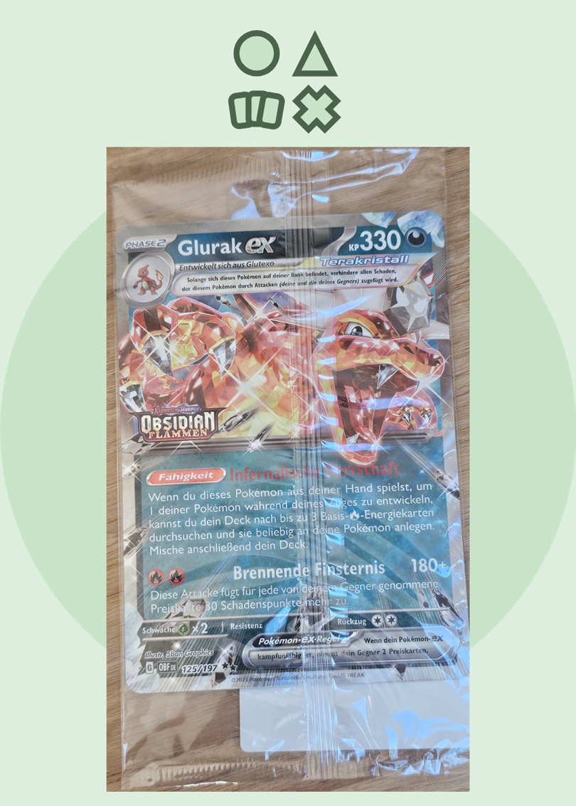 Charizard ex - Near Mint (OBF125 Promo - OVERSIZED)