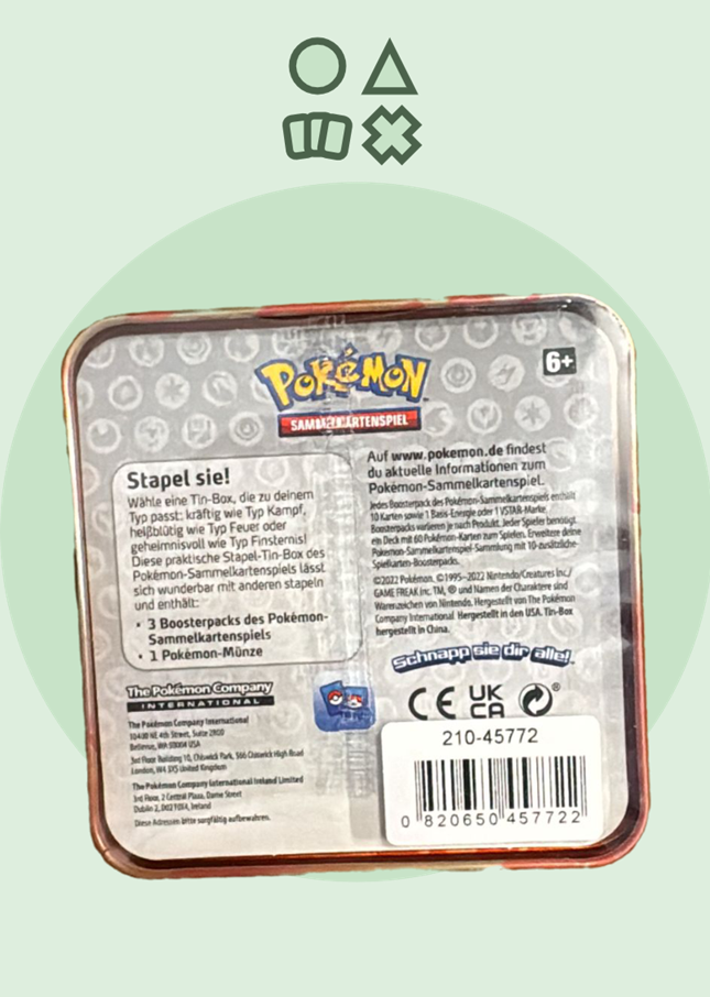 Pokémon Stacking Tin 2022 - German