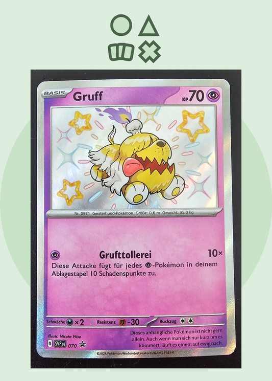 Gruff - NM (SVP070 Scarlet &amp; Violet Promo)