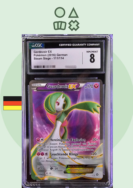 Guardevoir EX - CGC 8 (STS111 XY Steam Siege)