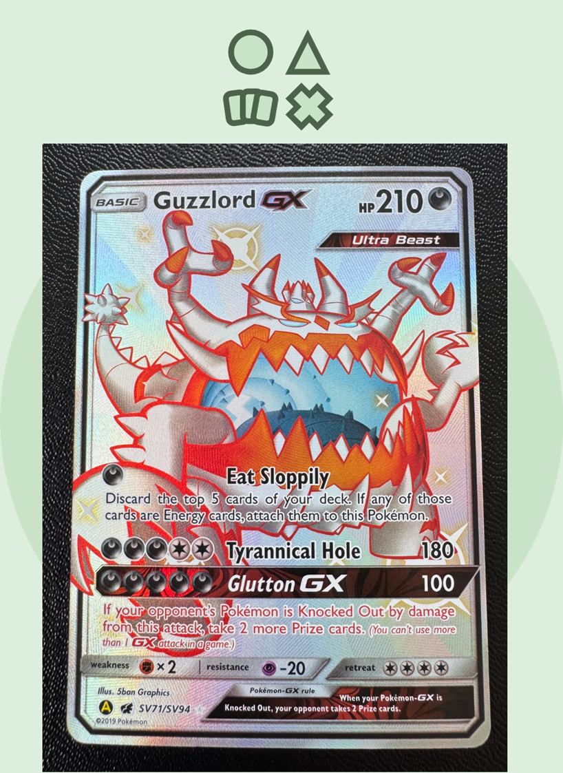 Guzzlord GX - NM (HIF SV71 Sun & Moon Crimson Invasion)