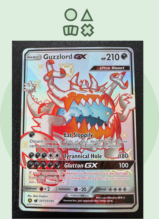 Guzzlord GX - NM (HIF SV71 Sun & Moon Crimson Invasion)
