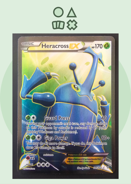 Heracross EX - NM (FFI105 XY Furious Fists)
